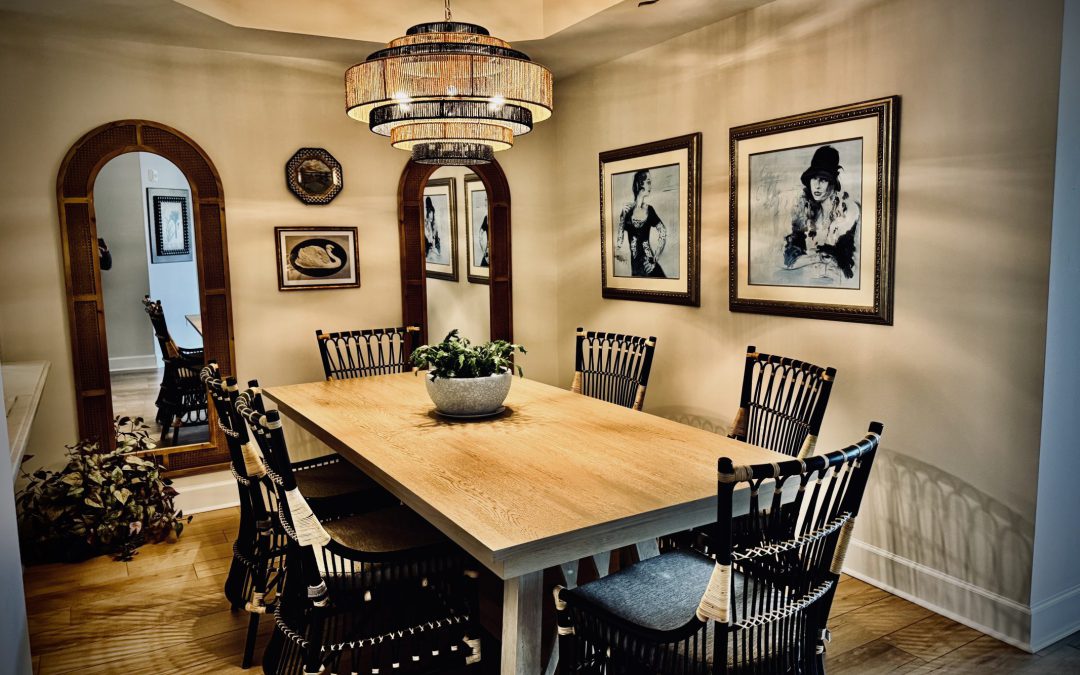 From Concept to Completion: A Dining Room Designed with Intention